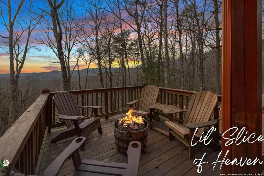 Lil Slice Of Heaven - Perfect Views-Hot Tub-Wine Blue Ridge Exterior foto